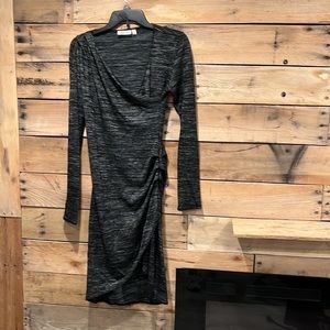 Gray long sleeve Sweater Dress size small